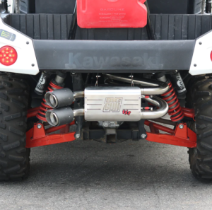 Kawasaki TERYX 4 750 Performance Exhaust - Big Gun - Explorer Series Dual Slip On - `12-`23 Kawasaki TERYX 4 750 Performance Exhaust - Big Gun - Explorer Series Dual Slip On - `12-`23